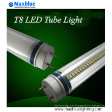 TUV Ce homologué 600mm 10W 2FT T8 LED Tube Light